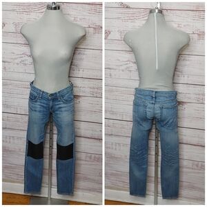 RAG & Bone Tomboy patch jeans size 24
